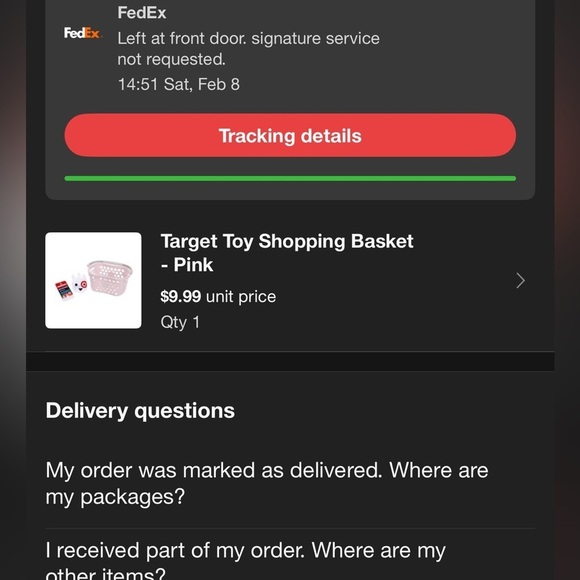 Target Toy Shopping Basket Kids RED & PINK Bullseye - Picture 9 of 12